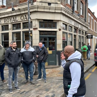 Gangster Tour por el East End de Londres dirigido por el actor Vas Blackwood 3