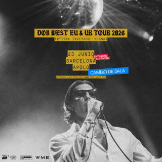Don West en Sala Apolo, Barcelona 2026 1