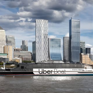 IFS Cloud Cable Car and One Way Uber Boat by Thames Clippers journey 3