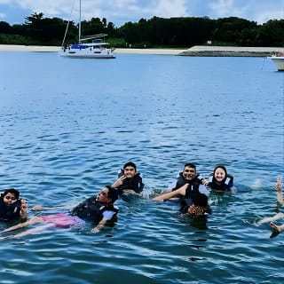 Swim N Chill on a Military Style Speedboat  6