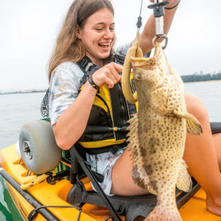 Kayak Fishing in Singapore, Sentosa, East Coast: Day Adventure 2