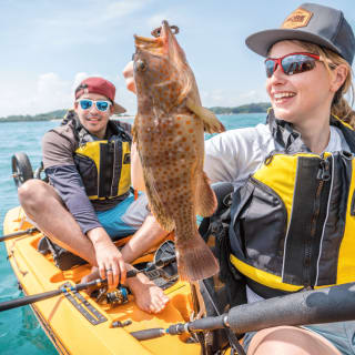 Kayak Fishing in Singapore, Sentosa, East Coast: Day Adventure 3