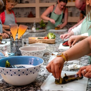 Cours de cuisine marocaine avec visite du marché et repas  5