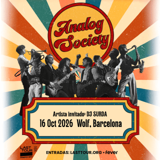 Analog Society en Sala Wolf, Barcelona 2026 1