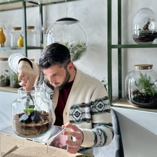 Crea tu propio terrario eterno - Madrid 10