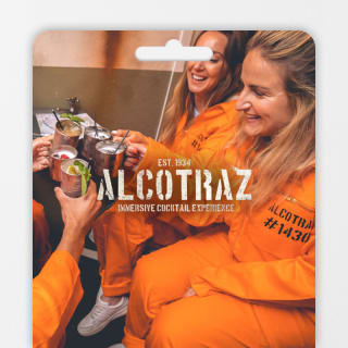 Alcotraz: Sydney's First Prison-Themed Cocktail Bar - Gift card 2
