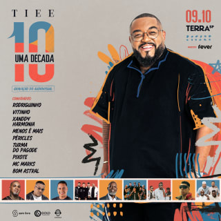 Show do Tiee + Participações com Gravação de DVD 10 anos no Terra SP 1