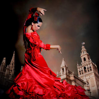 Live flamenco show in Seville 1