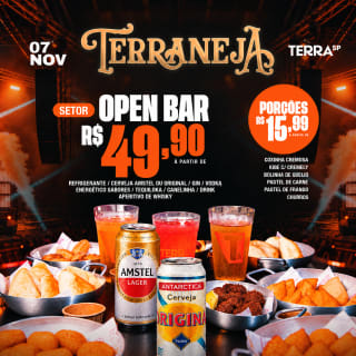 Terraneja Open Bar no Terra SP 1