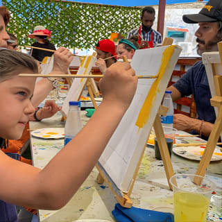 Brunch And Paint in a secret rooftop 7