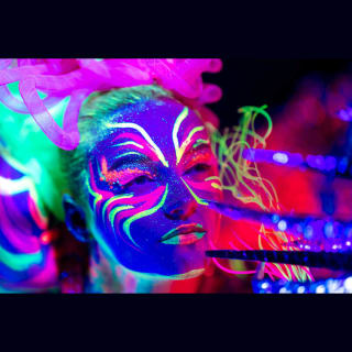 Neon-Aktzeichnen in Brixton! 1