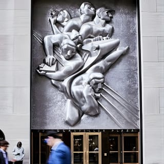 Rockefeller Center Architecture und Kunst Spaziergang 6