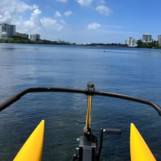 Adventure Water Bike in Condado Lagoon, San Juan 20