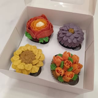 Blumige Törtchen von La Pastelera Rosa 2