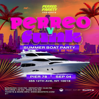 PERREO vs FUNK - Labor Day Brazil Boat Party à bord d'un yacht 1