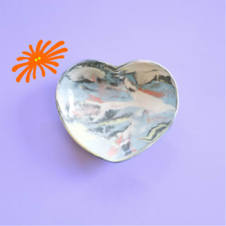 Craft Practice: Heart Color Clay Plate One-Day Class 1