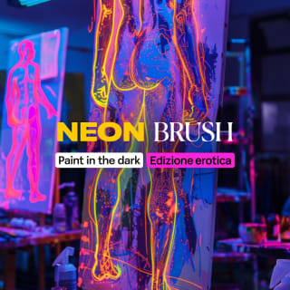 Neon Brush Erotic: adults-only neon painting workshop 1