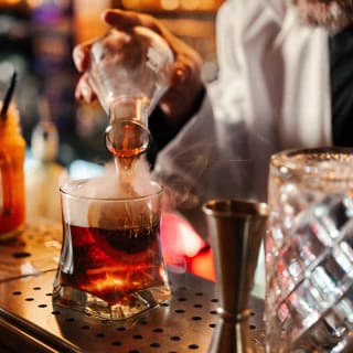 Astral menu, cocktails and menu in Alquimia 2