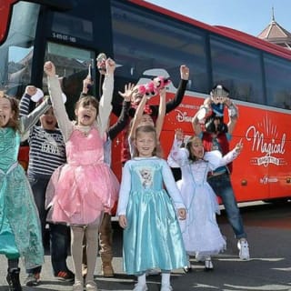 Paris : Transfert en bus aller simple de l'aéroport Charles de Gaulle à Disneyland 1