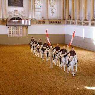 Lipizzaner-Vorstellung in der Spanischen Hofreitschule 26
