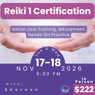 Reiki 1 Certification (Tibetan Usui) 1