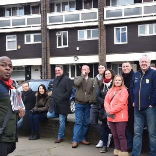 Gangster Tour por el East End de Londres dirigido por el actor Vas Blackwood 6