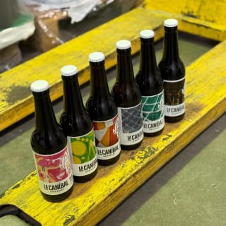 Visita alla fabbrica di birra artigianale La Caníbal con Pinta 6