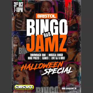 BINGO JAMZ BRISTOL : Halloween Edition - 31st Oct 1