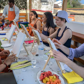 Brunch And Paint in a secret rooftop 10