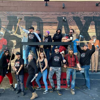 Axe Throwing Experience mit privater Spur und Coach in Nashville 7