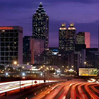 City Lights Atlanta Night-Time Tour mit Foto- und Dinner-Stop 19