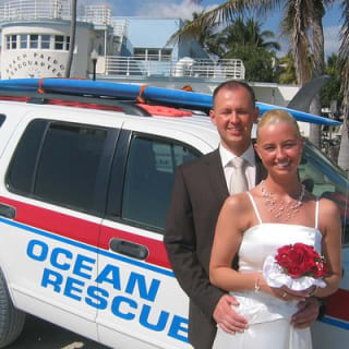MIAMI Beach Wedding or Vow Renewal Ceremony  7