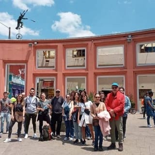 Gemeinsame Führung durch das historische Viertel Candelaria in Bogotá 3