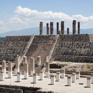 Entrada al sitio arqueológico de Tula 2