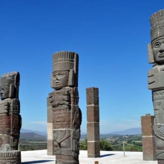 Entrada al sitio arqueológico de Tula 3