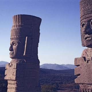 Entrada al sitio arqueológico de Tula 4