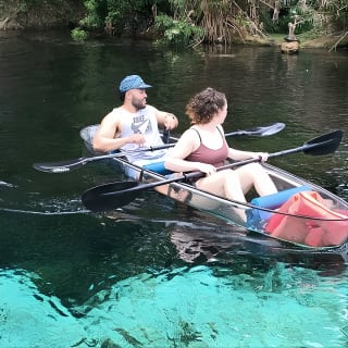 Clear Kayak or Paddleboard Manatee Adventure 2