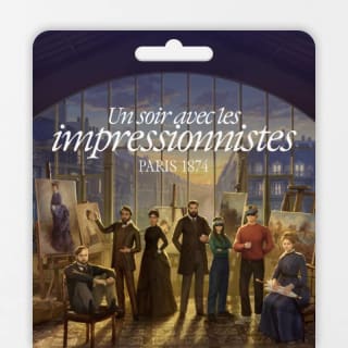 Un soir avec les impressionnistes, Paris 1874 - Carte-cadeau 1