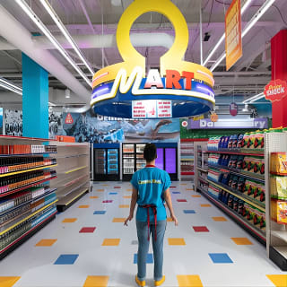 Meow Wolf's Omega Mart presso AREA15 2