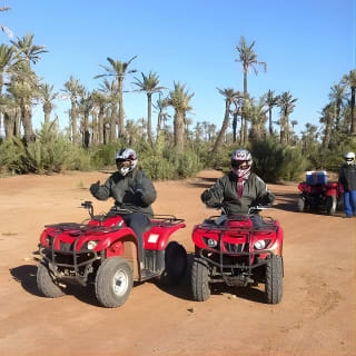 promenade d'une heure à dos de chameau et promenade d'une heure en quad à Marrakech. 17