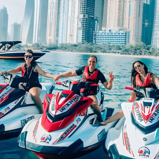 2 Hours Jet Ski Tour Dubai - Atlantis -JBR -Burj al Arab - Burj Khalifa views 25