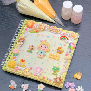 Cream Glue Workshop: Gestalte dein eigenes Notizbuch 1
