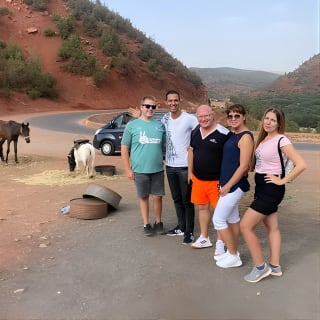 Depuis Marrakech : Excursion d'une journée aux chutes d'eau d'Ouzoud et excursion en bateau 25