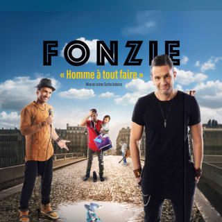 Fonzie dans 'Homme à tout faire' au théâtre BO Saint-Martin 1