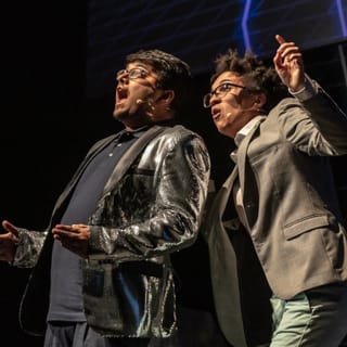 Boom Chicago comedyshow in Amsterdam 5
