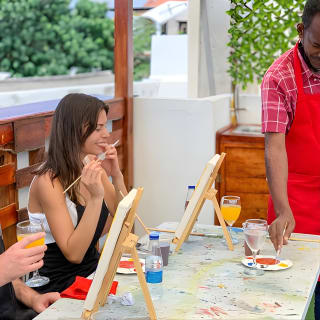 Brunch And Paint in a secret rooftop 14