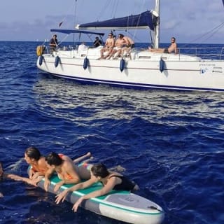 Private sailing and paddlesurfing tour with skipper up to 11 people 2