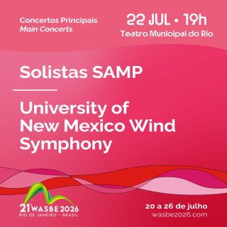 21º Conferência Internacional da WASBE RIO 2026. 2