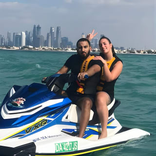 Un'esperienza emozionante di 60 minuti con jet ski a Dubai Marina 3