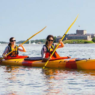 Family and kids friendly private kayak tour in Stockholm Archipelago 2